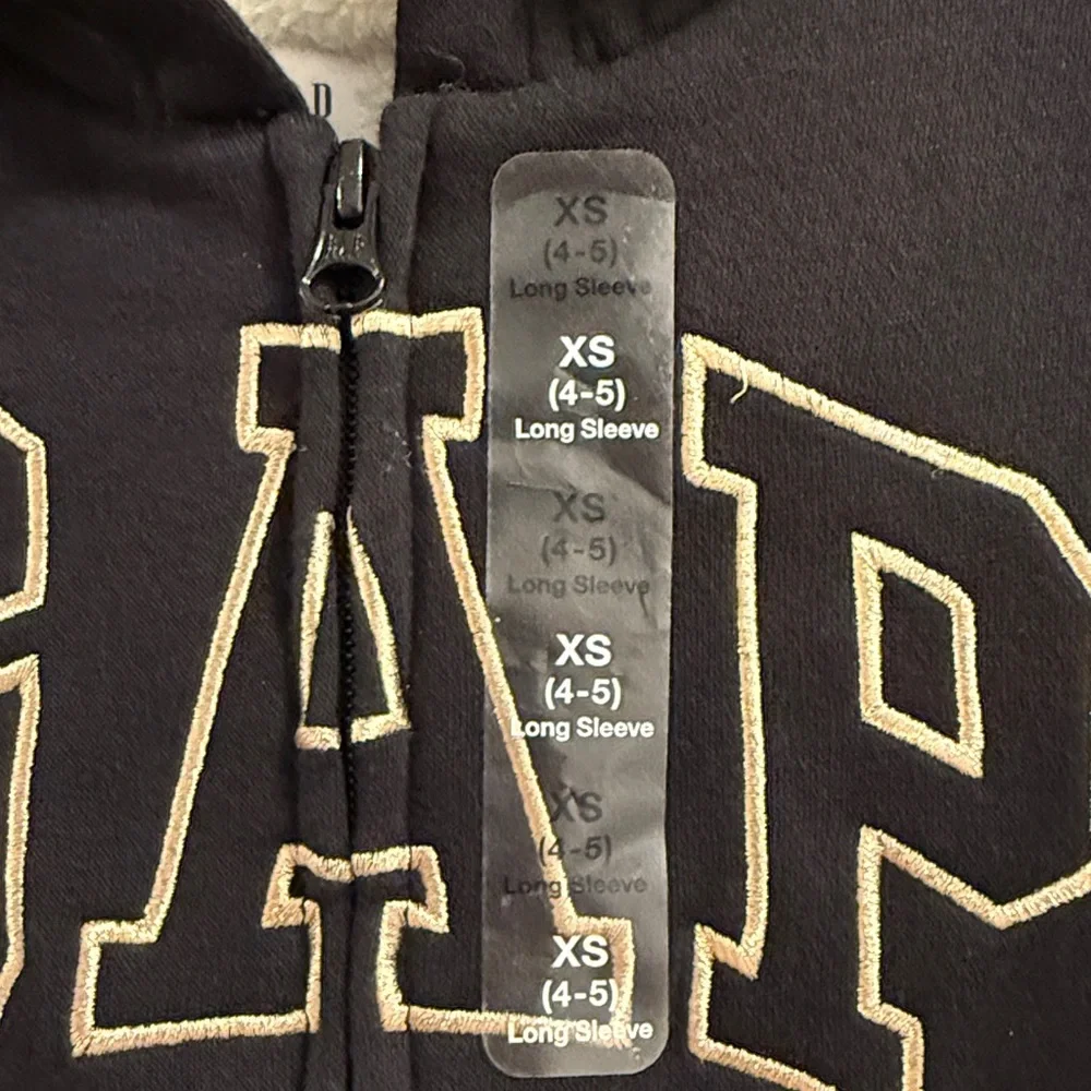 GAP Kids Logo Sherpa Hoodie and Jeans